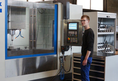 Investment in CNC vertical machining centre 